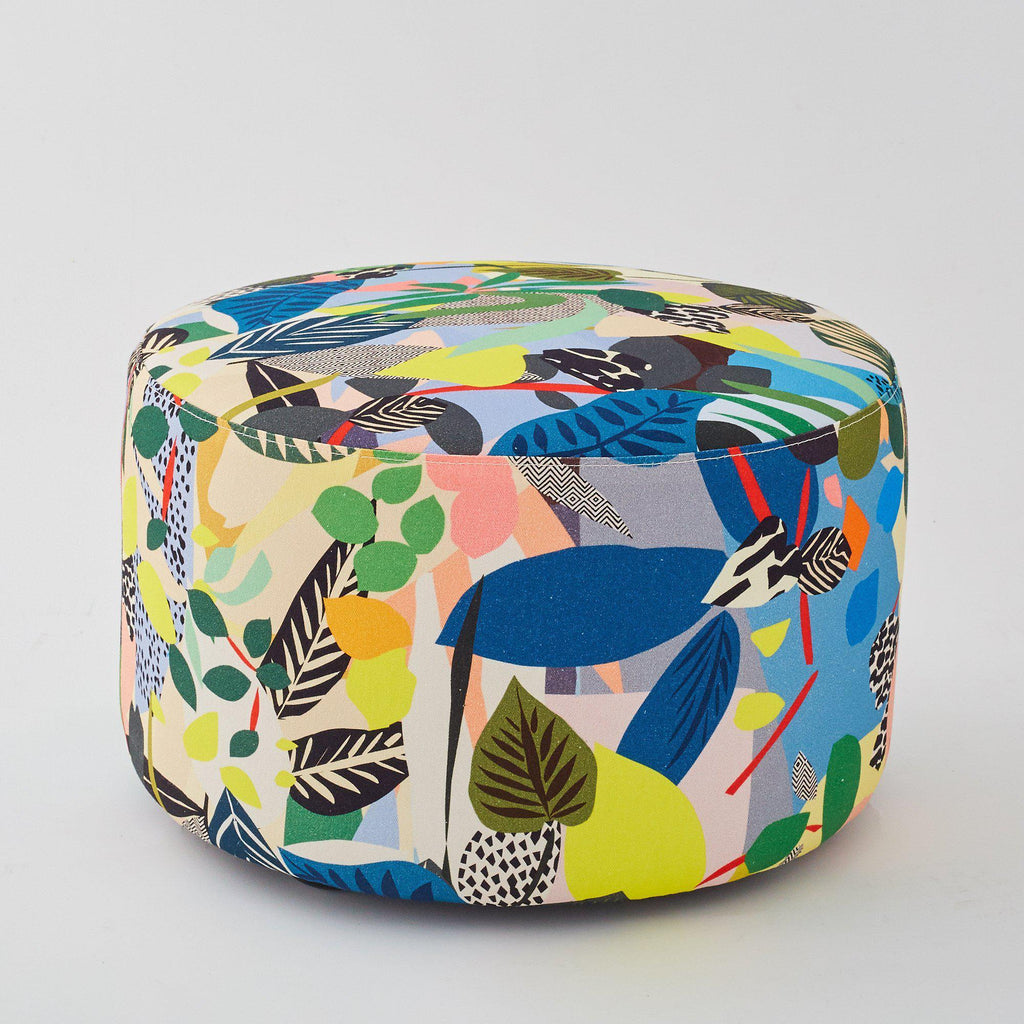 Hockney Pouf As seen in Harpers Bazaar-Furniture-Kitty McCall